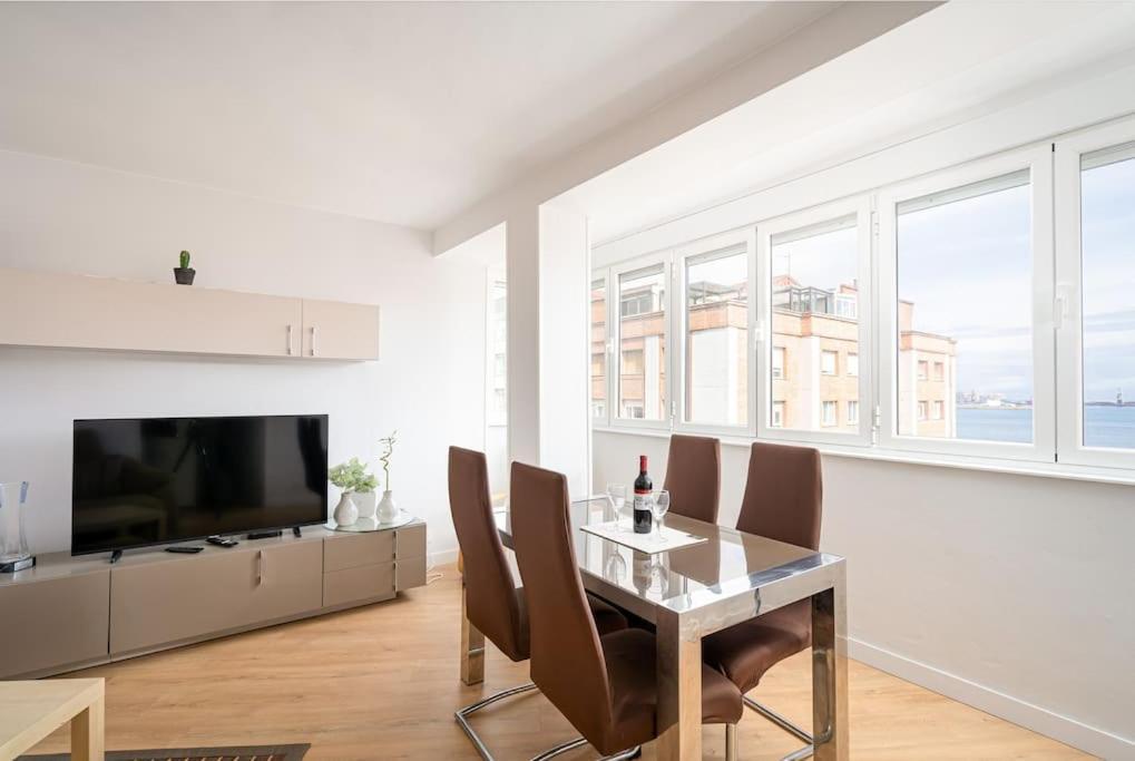Myhousespain - Moderno Piso Frente Al Mar Gijon Bagian luar foto